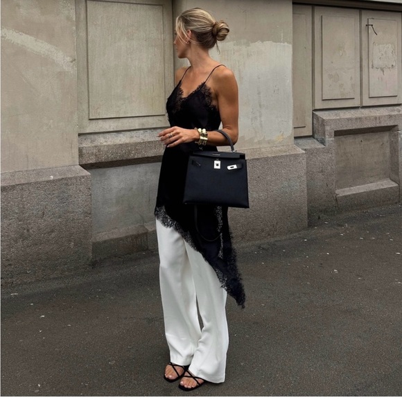 Zara Dresses & Skirts - Zara Black Lace Top